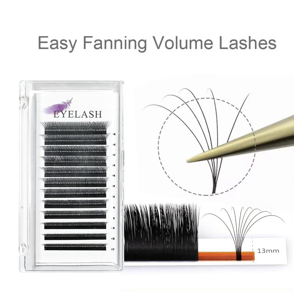 One-Second Blooming Grafted Eyelashes, Soft and Non-Scattering, Automatic Magnetic Blooming Dense Cross-Border False Eyelashes for Beginners