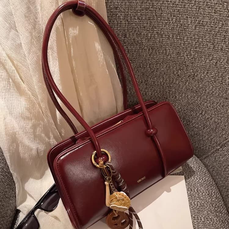 This Year's Trendy Retro Niche Vintage Underarm Bag for Women 2026 New Fashion Versatile Handbag Crossbody Tote Bag
