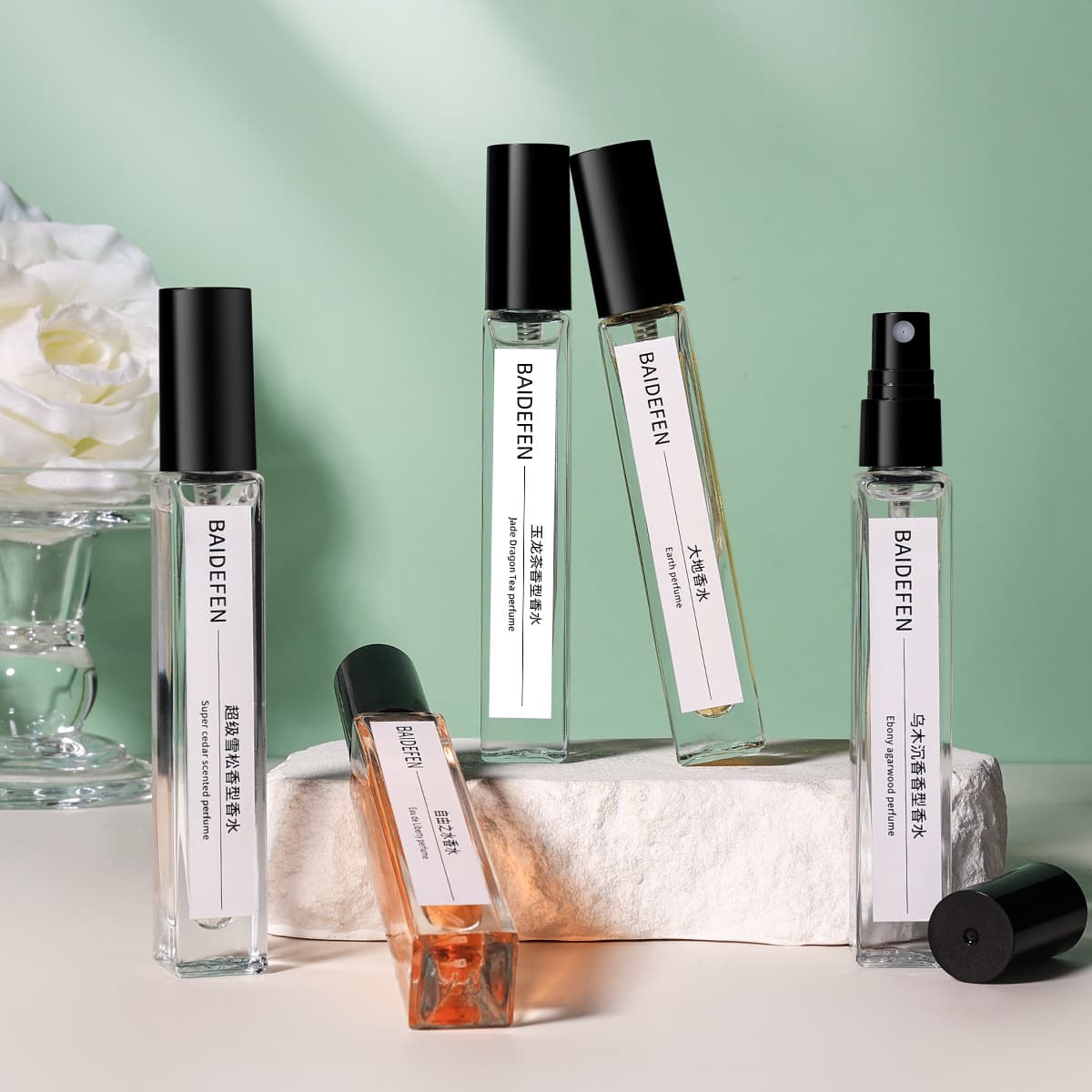 10ml men's and women's perfume samples perfume manufacturers wholesale light fragrance strong fragrance floral and fruity fragrance stall long-lasting perfume