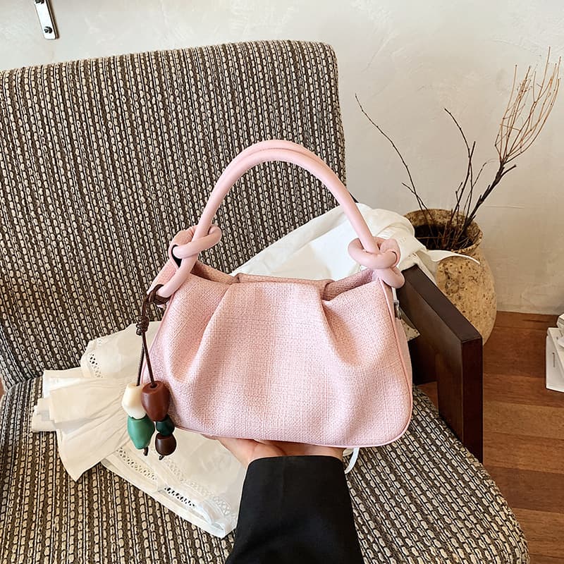 Foreign trade niche bag 2026 new simple hand bag women's trendy fashion retro shoulder bag daily commuting crossbody bag