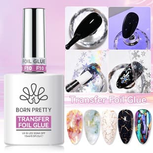 BORN PRETTY Cross-Border Nail Starry Transfer Gel, High Adhesion Full Coverage Quick Transfer Functional Nail Gel