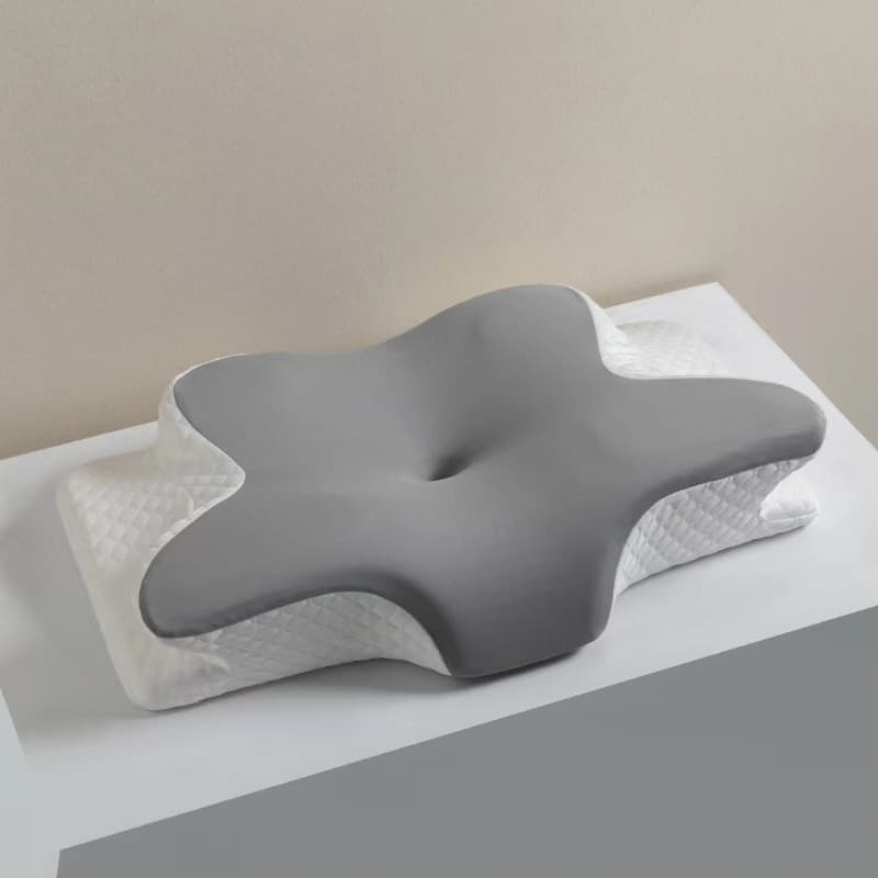 Cross-border Multifunctional Contour Pillow, Home Butterfly-shaped Neck Support Pillow Core, Nap Pillow, Sleep Memory Foam Pillow
