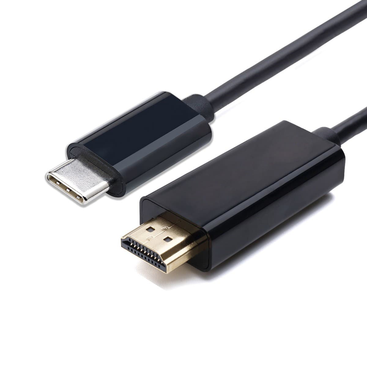 4K Type-C to HDMI Adapter Cable, Type-C to HDMI Converter for Computer Projector, High-Definition 1.8m