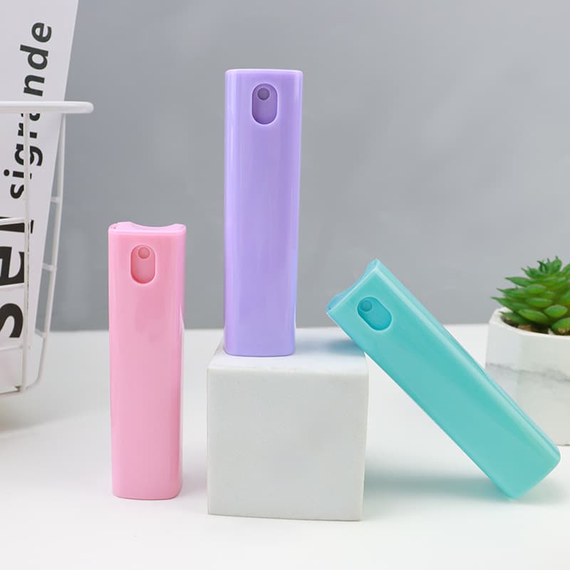 Press Spray Child-Safe Spray Bottle Square Tube 10ml Perfume Mosquito Repellent Cosmetic Spray Head Portable Square Perfume Bottle