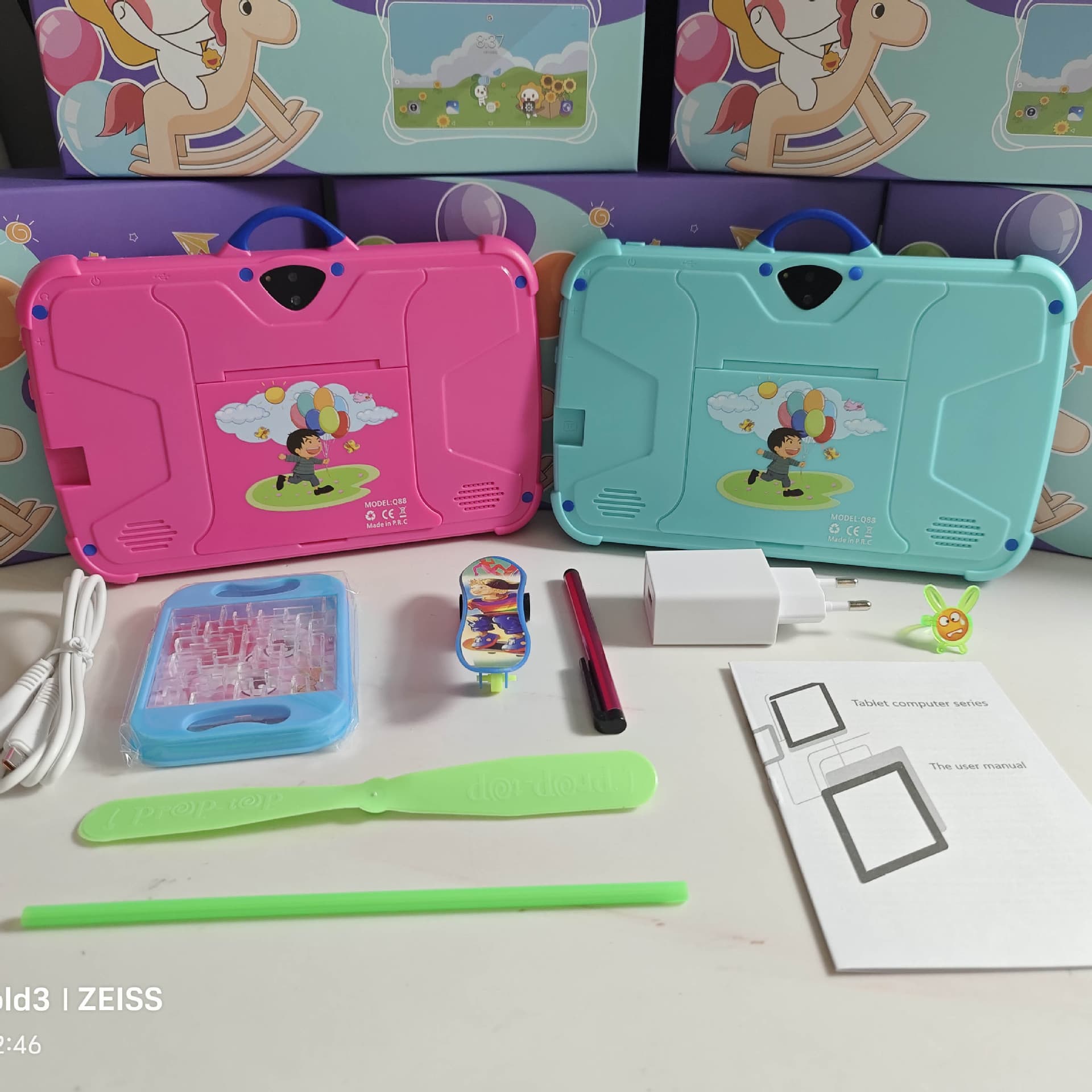 New Cross-border 7-inch Children's Tablet PC Wholesale Quad-core Student Computer 5G WiFi Learning Machine for Export