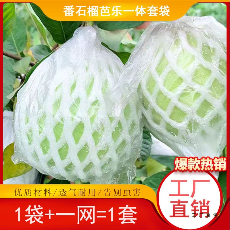 Net bag guava bagging guava insect-proof fruit wrapping bag fruit protective bag thickened integrated insect-proof bag