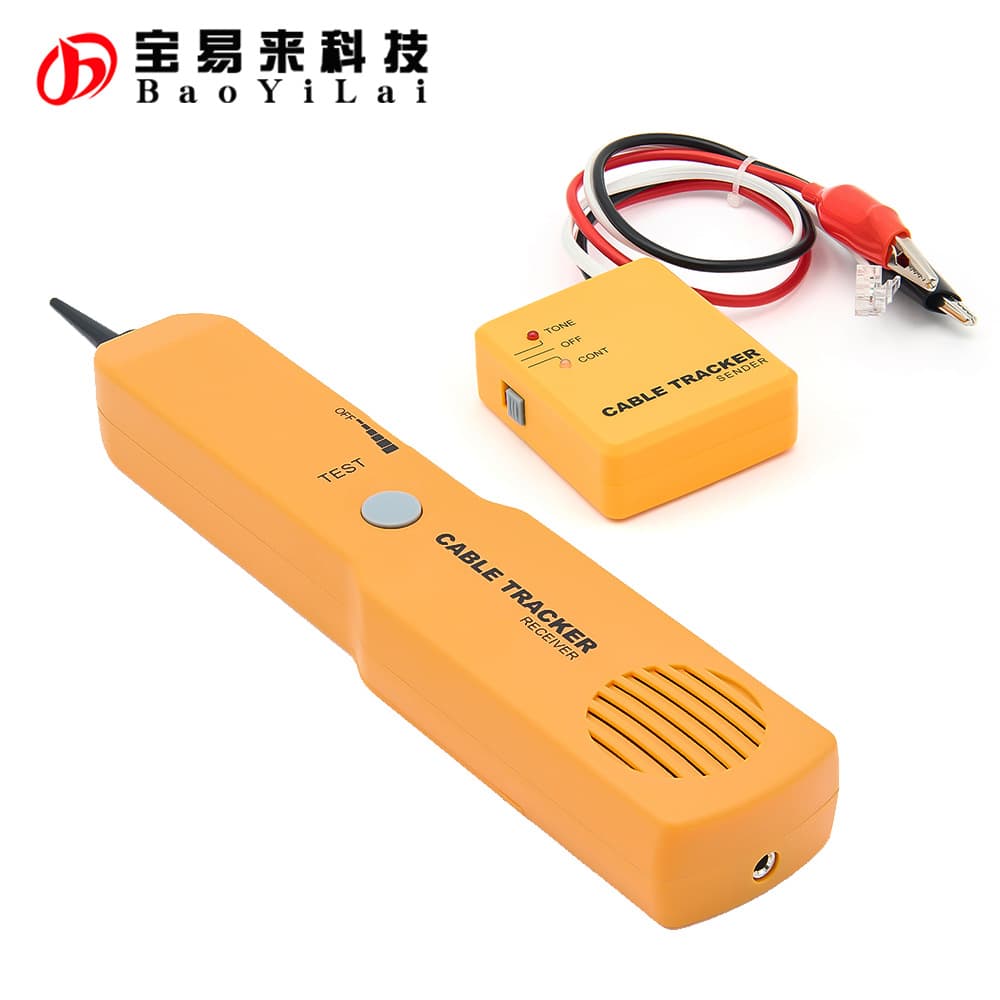Orange car pathfinder EM415PRO cable tracker checking short circuit