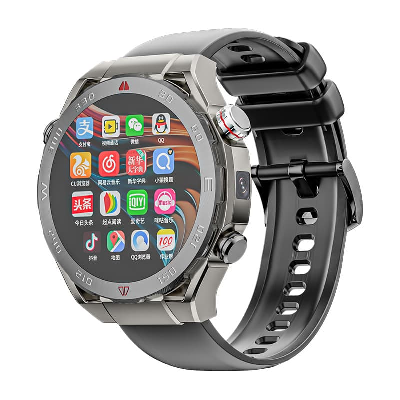 VP600 (You Shou Hu) 5G SIM Card 1.43-inch Android GPS Weather Payment Full Netcom Smart Watch Phone