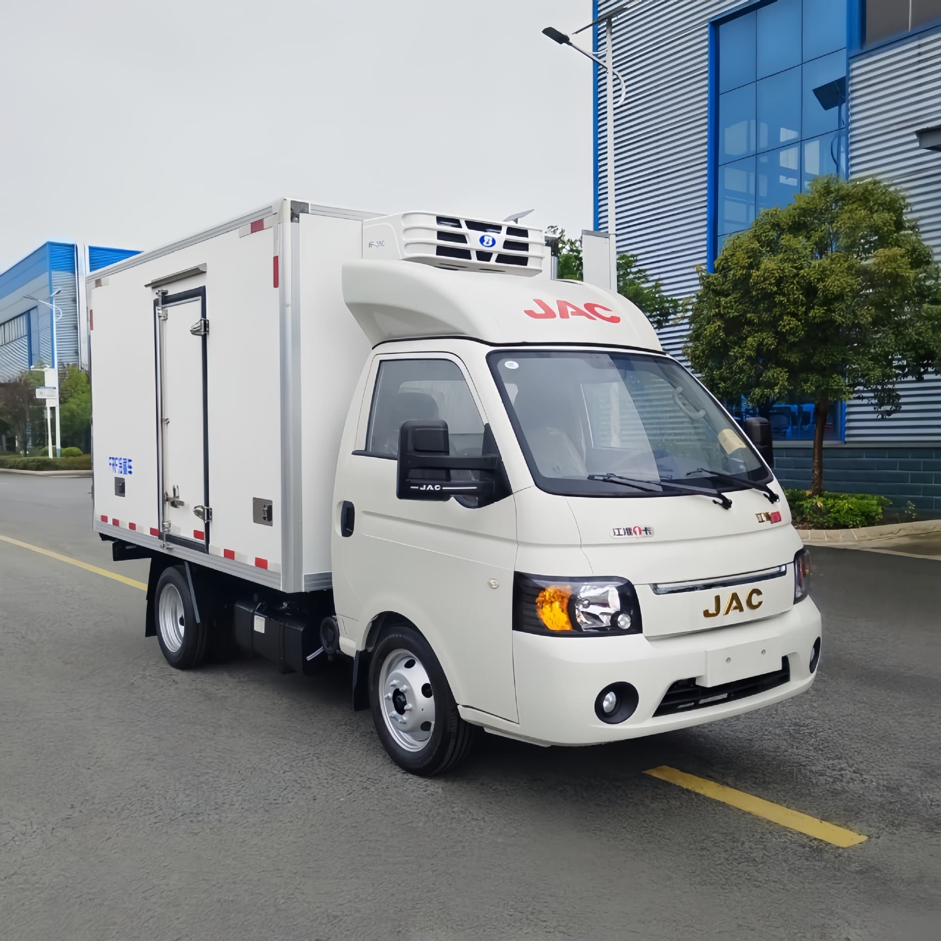 Export Kaida X5 Gasoline Refrigerated Truck 3.1m Mini Truck for Central Asia Agricultural Trade Frozen Food Constant Temperature Insulated Van