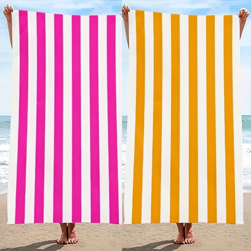Cross-border microfiber beach towel printing processing, swimming absorbent quick-drying towel, silicone printing, foam printing, and oil printing.