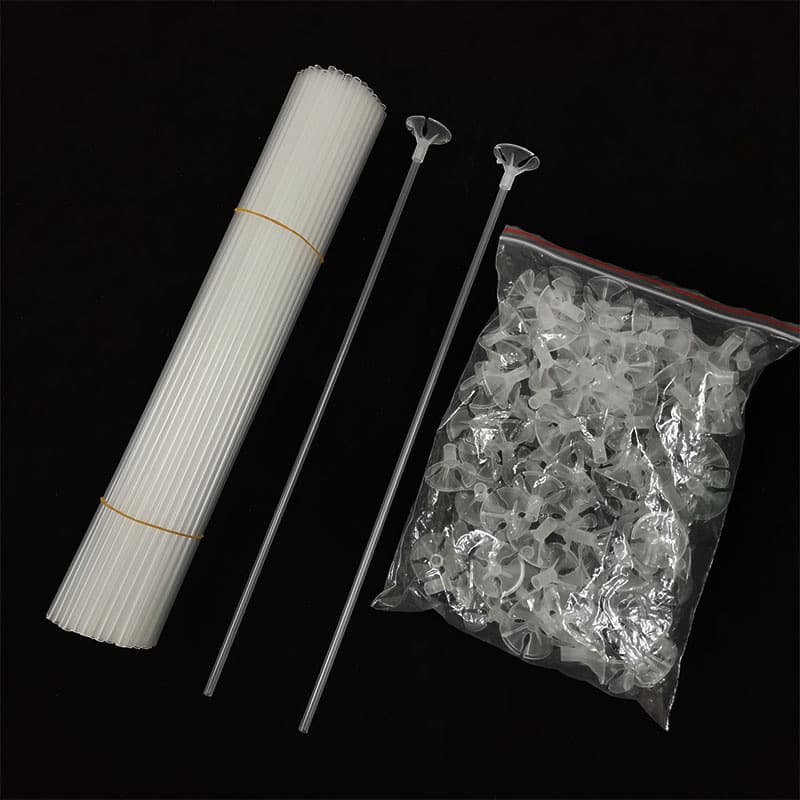 Balloon hand holding stick tow bar column bracket pole balloon accessories buckle support seat tray decorative bracket rod