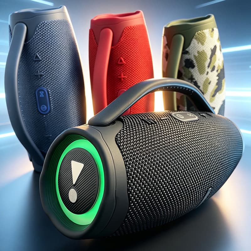 Cross-Border Boombox3 Mini Wireless Bluetooth Speaker War God RGB Portable Outdoor Subwoofer Speaker