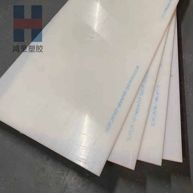Imported PVDF Bar Polyvinylidene Fluoride PFA Rod Rösler Steel PTFE Rod Acid and Alkali Resistant PVDF Sheet