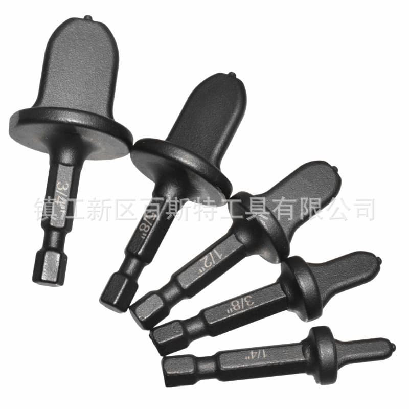 Five-piece set of hexagonal handle bell mouth pipe expander, air conditioning copper pipe expander, pipe supporter, pipe mouth expansion tool