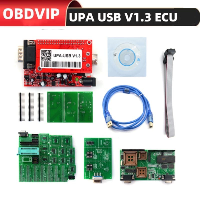 UPA USB Full Adapter V1.3 V2014 automotive ECU programmer with full set of UPA adapter