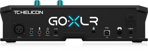TC Helicon Go XLR Sound Card Online Broadcast Platform with 4-Channel Mixer
