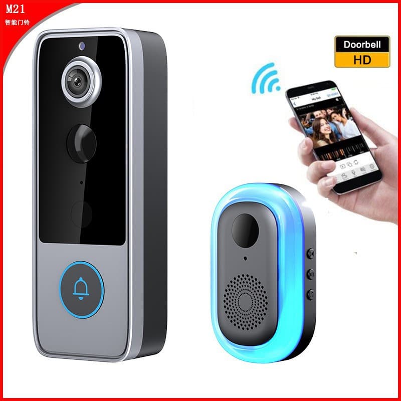 Home Alarm Smart WiFi Visual Motion Detection Wireless Video Intercom Mobile Remote Video Tuya Doorbell