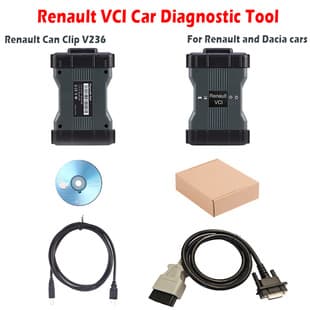 Renault VCI V236 CAN CLIP Diagnostic Tool for Renault Vehicle Fault Diagnosis