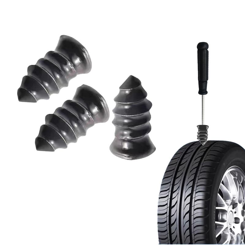 Tire Repair Kit - Tire Plugs, Glue, Mushroom Plugs, Patches, and Repair Tools for Motorcycles, Electric Vehicles, and Cars