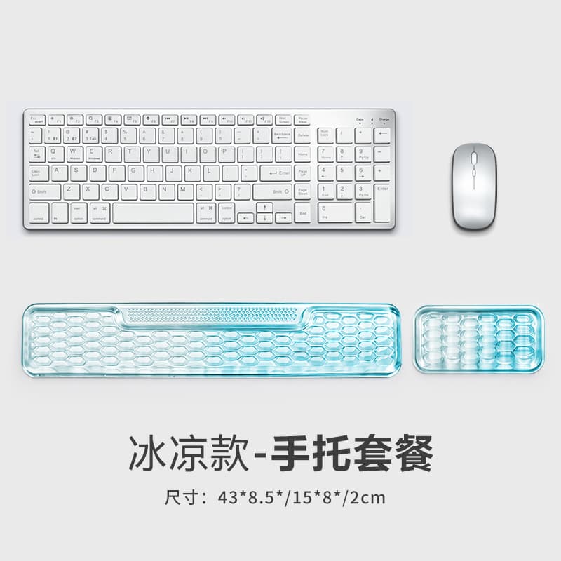 Amazon Keyboard Hand Rest, Office Wrist Pad, Silicone Transparent Wrist Support, Mouse Pad Wrist Rest, Manicure Wrist Rest Wholesale