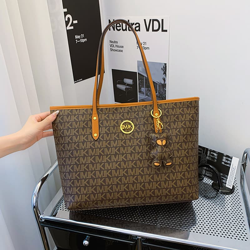 European and American Retro Bag for Women 2025 New Style, Versatile Large Capacity Single Shoulder Handbag Tote, Casual Women's Bag, Trendy