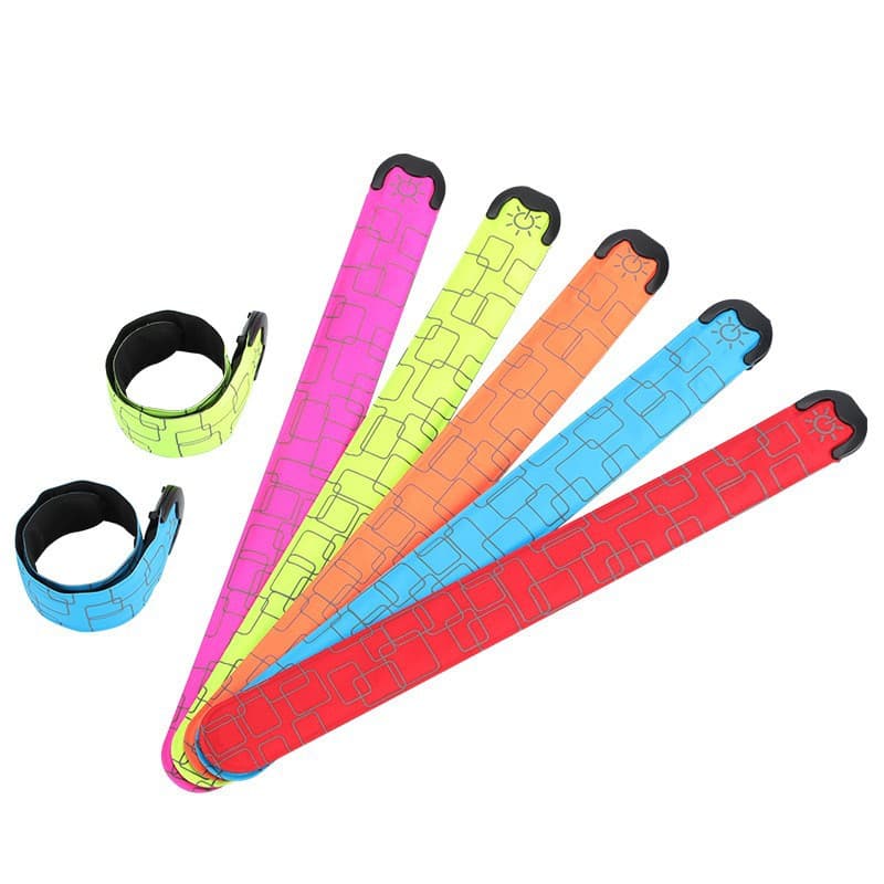 Type-C Rechargeable Flashing LED Wristband with Clap-Activated Glow, Cheering Light-Up Wrist Strap