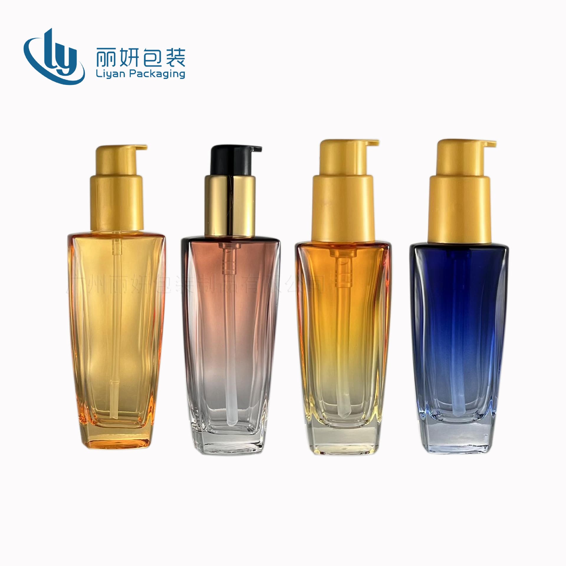 Hot-selling wholesale 50ml 100ml hair oil glass bottle hair essential oil bottle packaging material
