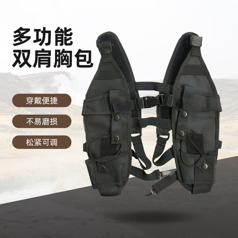 Tactical Crossbody Bag Outdoor Chest Bag Military Fan Multi-Functional Small Waist Bag Tool Shoulder Bag Cycling Men's Chest Bag Wholesale