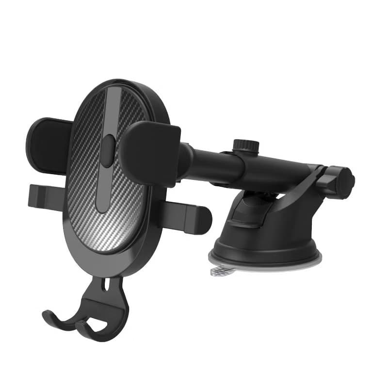 Cross-Border Auto-Lock Car Vent Clip Phone Stand Car Phone Holder Telescopic Suction Cup Car Mount