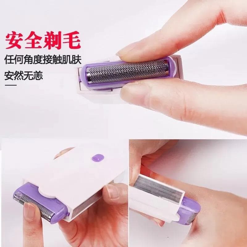 Blue Light Induction Ladies Hair Remover Laser Hair Removal Device ABS Material USB Powered Electric Driven Full Body Use