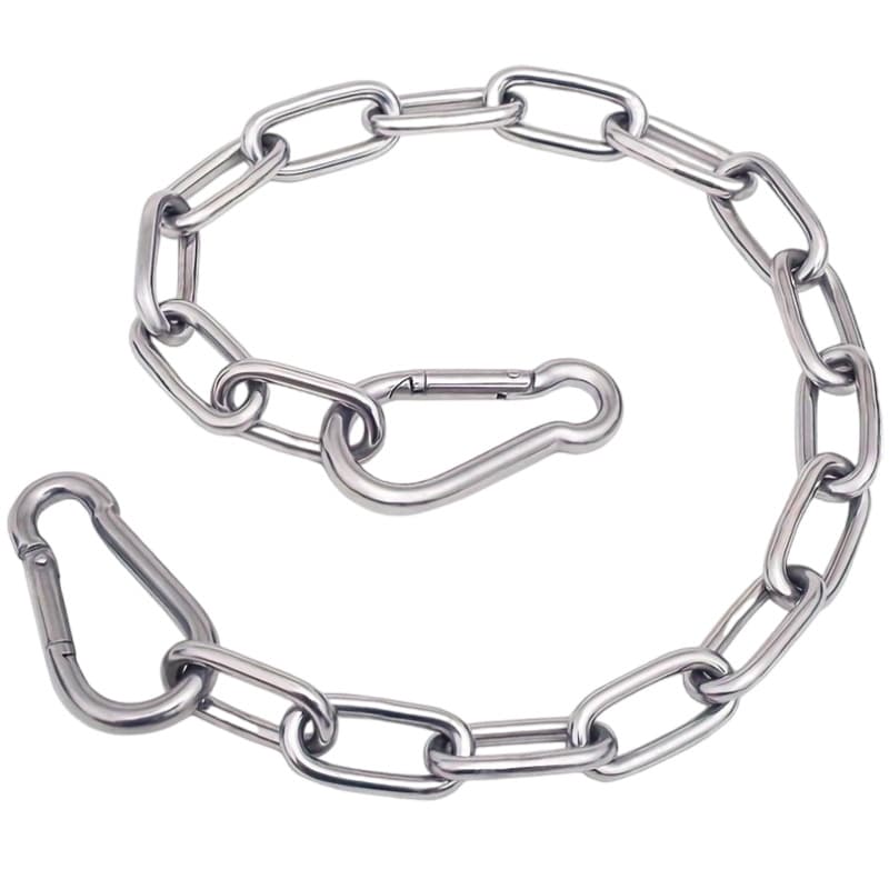 304 Stainless Steel Chain Clothesline Quilt Hanging Rope Rainproof Rustproof Windproof Anti-Slip Balcony Clothesline Chain
