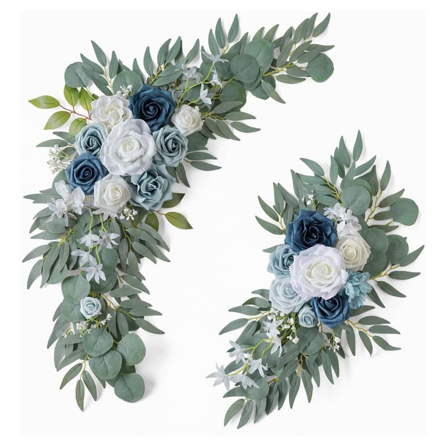 Cross-border Wedding Artificial Flowers Welcome Sign Floral Arch Doorway Decor Photography Outdoor Decoration Wedding