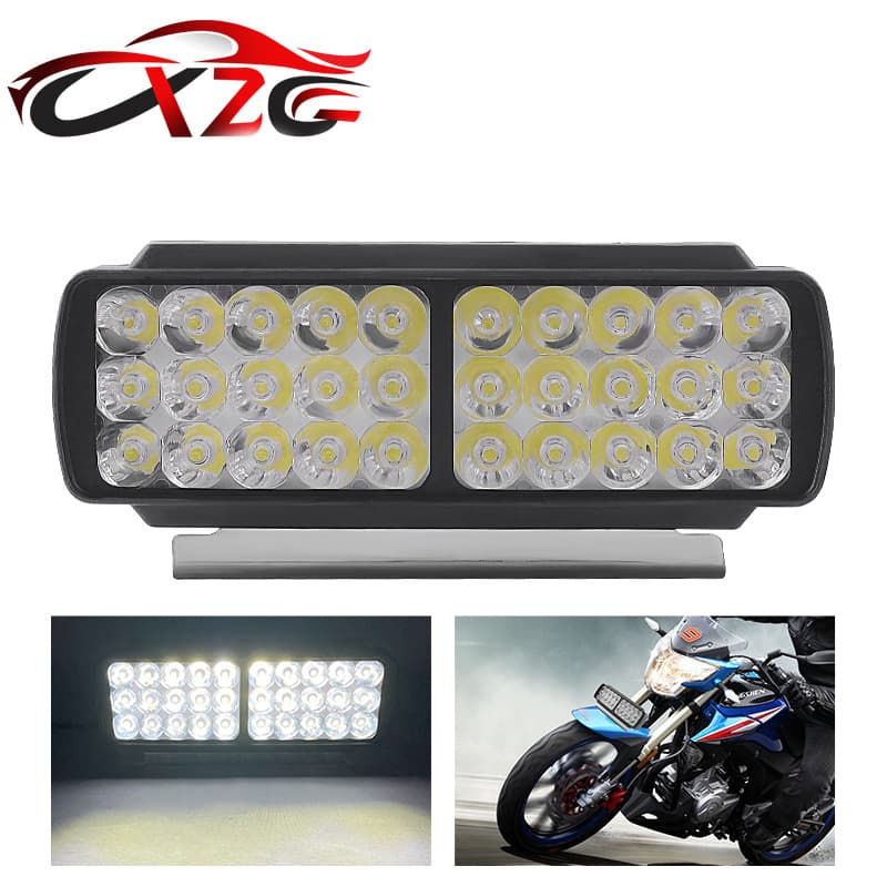 30W LED motorcycle light bar 30W long-range strong light paving light motorcycle light Harley motorcycle modified spotlight
