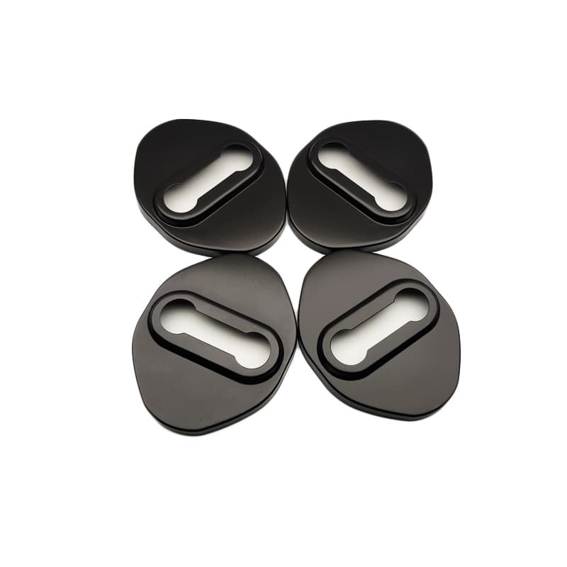 Suitable for Toyota Aluminum Alloy Door Lock Cover Lock Protection DIY Door Lock Cover [with Label + No Label]
