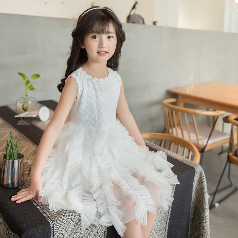 European and American daily dresses, lace dresses, flower girl dresses, party performance dresses, jacquard dresses, wholesale