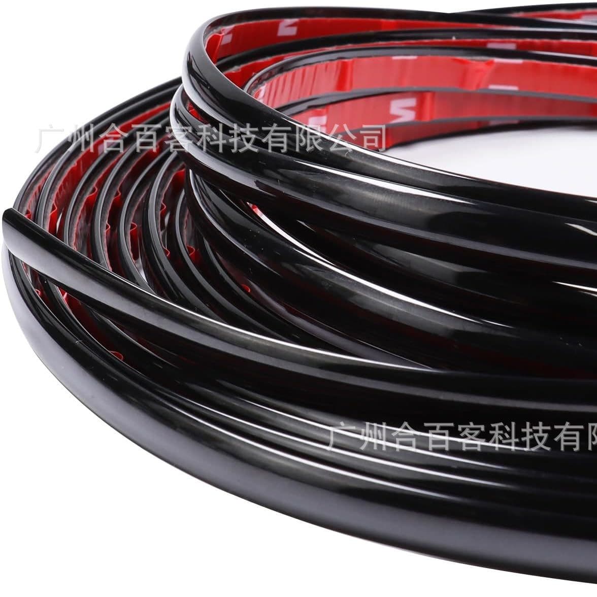 Cross-border hot selling car window decorative strips, electroplated strips, body decorative anti-collision strips, anti-scratch strips, 12MM varieties
