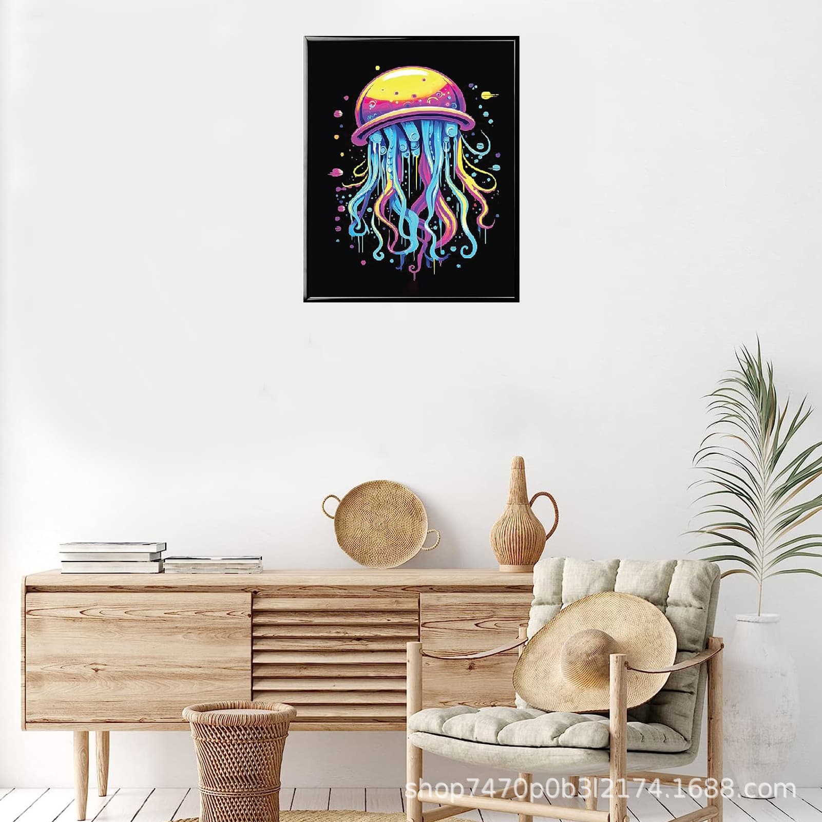 Amazon Cross-Border Psychedelic Wall Decor Art Psychedelic Room Decor Room Aesthetic Psychedelic Poster