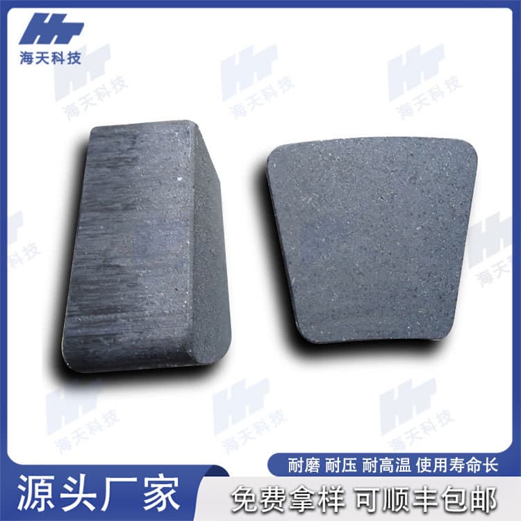 Direct Supply Asbestos-Free Semi-Metallic Trapezoidal Friction Block, High Wear-Resistant Punch Press Brake Block Customizable