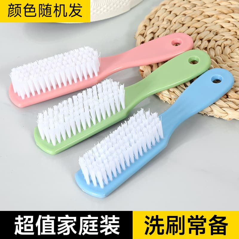 Shoe Brush Factory Wholesale Plastic Brush Soft-bristled Shoe Brush Multifunctional Bathroom Floor Brush Cleaning Clothes Brush Board Brush