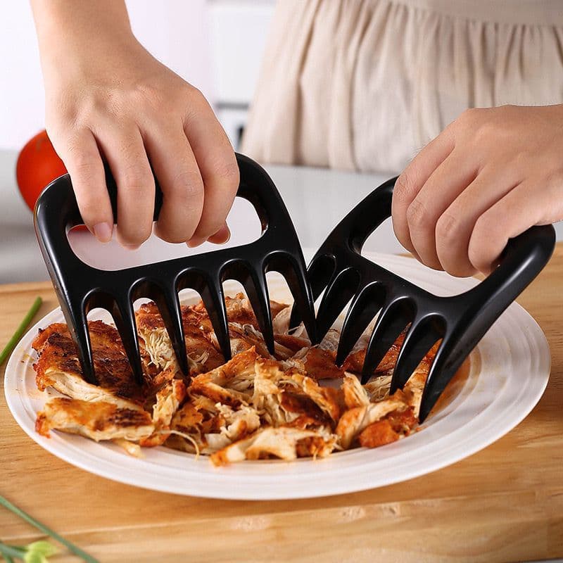 Meat Shredder Bear Claw Puller Chicken Separator Fork Shredder BBQ Meat Tenderizer Meat Shredder