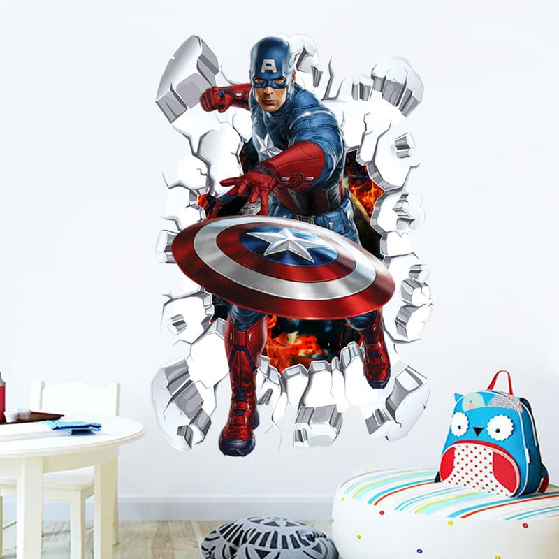 Iron Man Movie Poster Decorative Painting Avengers Living Room Study Bedroom Living Room Decorative Painting