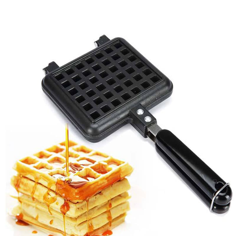 Non-stick Waffle Mold for Gas Baking, Non-stick Cake Mold, Waffle Baking Pan Factory Direct