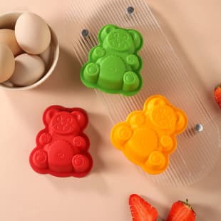 Custom Mini Cute Silicone Cake Mold, Small Baking Chiffon Cake Mold, Pudding Mousse Cake Cup