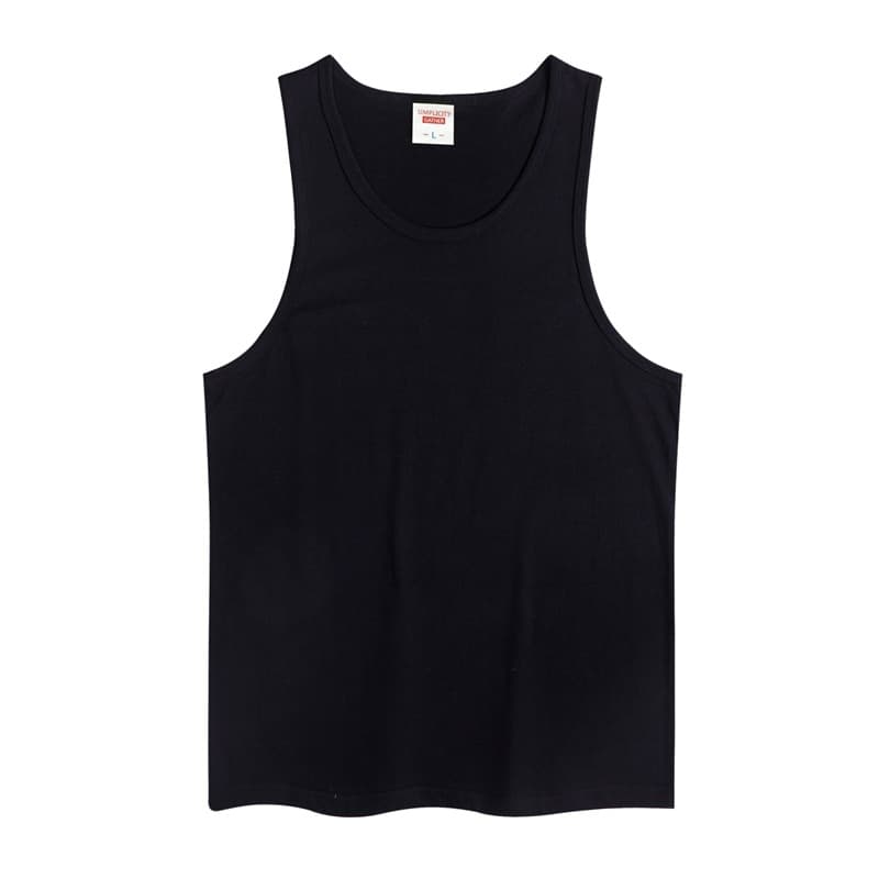 DIY Couple Vest Cotton Sports Breathable Loose Undershirt Slim Fit Style Youth Fitness Sleeveless Summer
