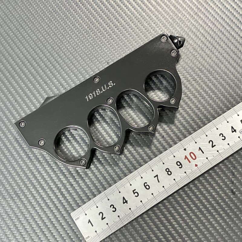 Cross-border hot selling micro-technology glove handle outdoor tool zinc alloy OTF multi-function EDC scabbard self-defense accessories