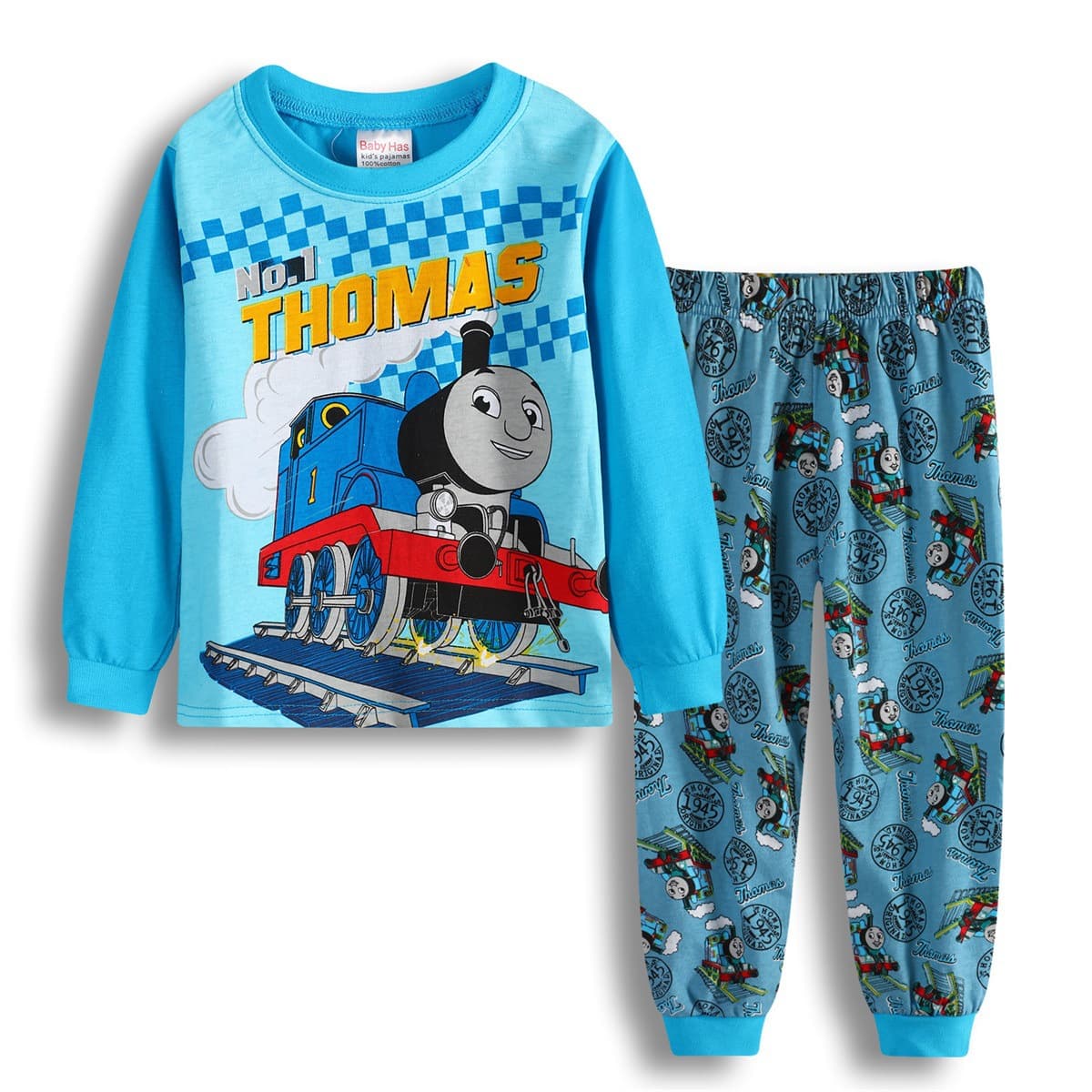 New Kids Boys Cartoon Underwear 2-7 Years Homewear Set Pajamas K331