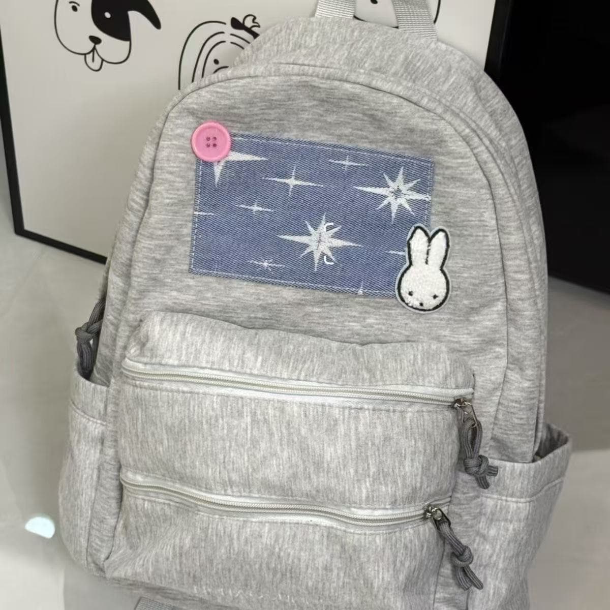 New retro student plaid school bag college student large capacity ins backpack casual versatile backpack