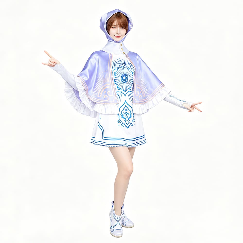 Street Fighter 6 cos server Loli grandma Ingrid cosplay game same role play costume