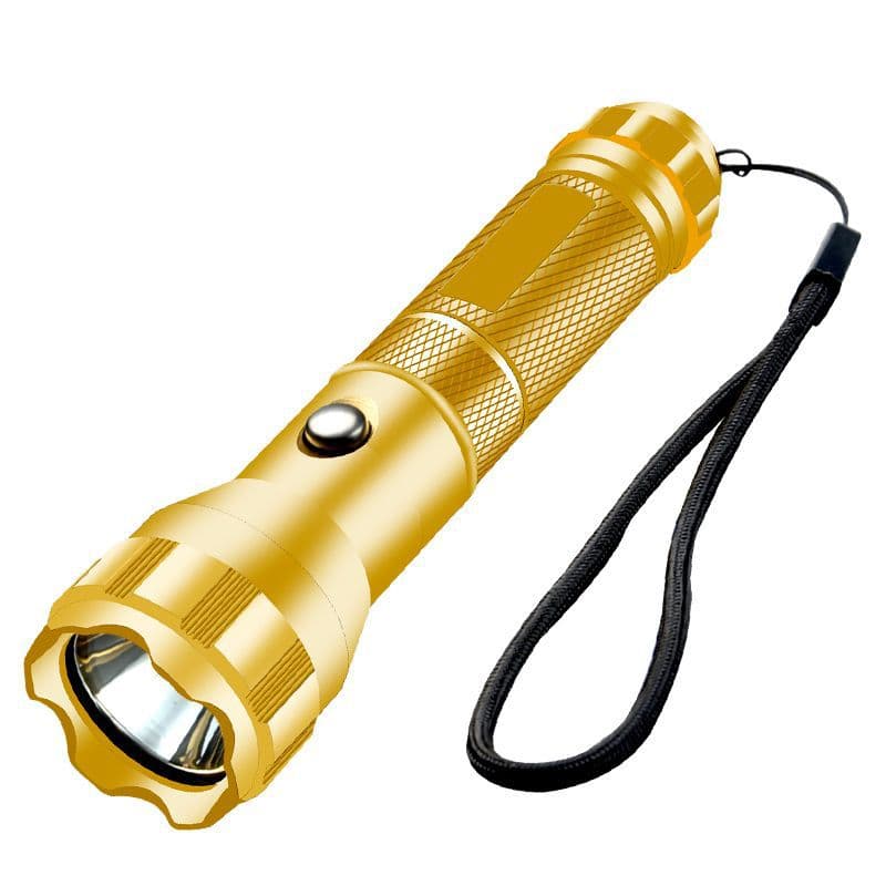 LED High Lumen Flashlight for Home and Outdoor Use, Rechargeable Ultra-bright Long-range Portable Aluminum Alloy Multi-functional Small Flashlight