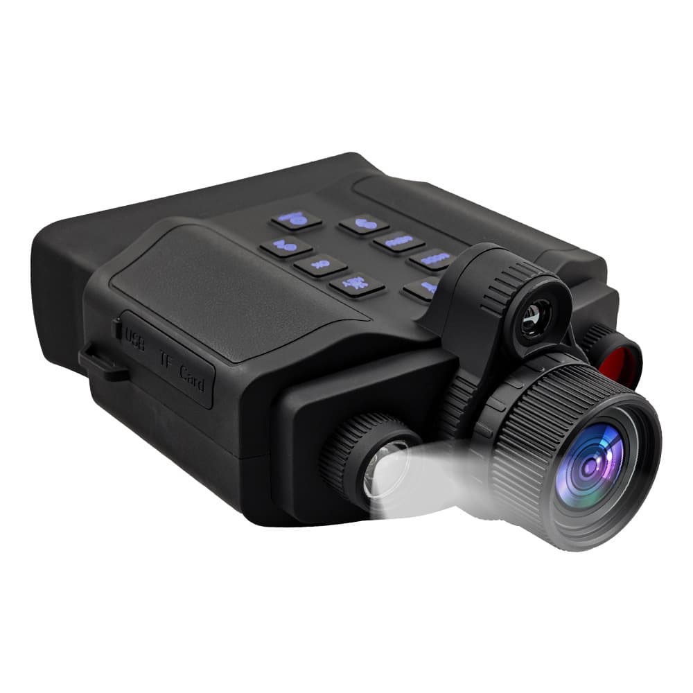 Cross-border New 5K Dual-tube Thermal Imaging 60MP Outdoor Night Vision Monocular Flashlight Infrared Surveillance Security Hunting